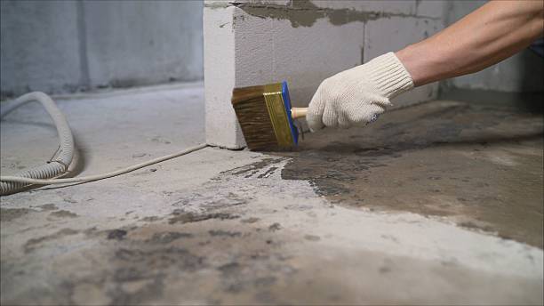 SJ Waterproofing Pros Interior Drainage System coverage map for Concord, MI and surrounding area